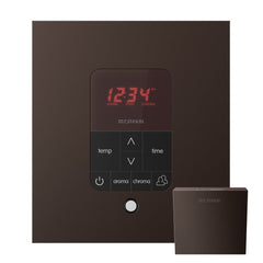 Mr. Steam iTempoPlus Steam Shower Control and Aroma Designer SteamHead Square - Purely Relaxation