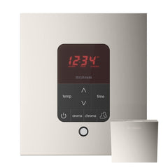 Mr. Steam iTempoPlus Steam Shower Control and Aroma Designer SteamHead Square - Purely Relaxation