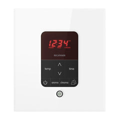 Mr. Steam iTempoPlus Steam Shower Control and Aroma Designer SteamHead Square - Purely Relaxation