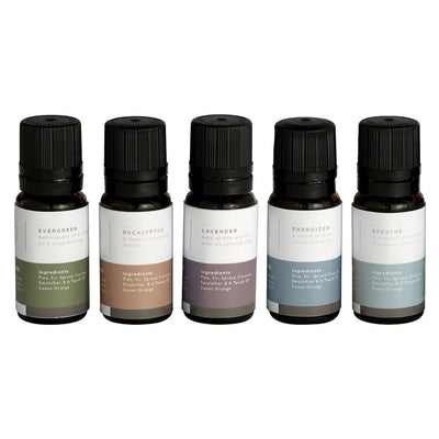 Mr. Steam Multi Essential Aroma Oil 5 Pack 10 mL Bottle - Purely Relaxation