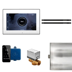 Mr. Steam XButler Max Linear Steam Shower Control Package with iSteamX Control and Linear SteamHead - Purely Relaxation