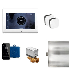 Mr. Steam XButler Max Steam Shower Control Package with iSteamX Control and Aroma Glass SteamHead - Purely Relaxation