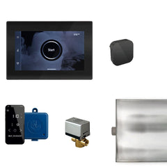 Mr. Steam XButler Steam Shower Control Package with iSteamX Control and Aroma Glass SteamHead - Purely Relaxation