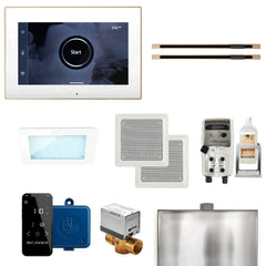 Mr. Steam XDream Max Linear Steam Shower Control Package with iSteamX Control and Linear SteamHead - Purely Relaxation