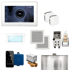 Mr. Steam XDream Max Steam Shower Control Package with iSteamX Control and Aroma Glass SteamHead - Purely Relaxation