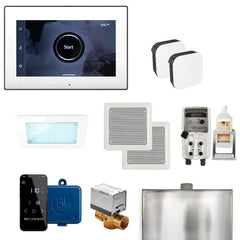 Mr. Steam XDream Max Steam Shower Control Package with iSteamX Control and Aroma Glass SteamHead - Purely Relaxation