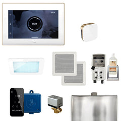 Mr. Steam XDream Steam Shower Control Package with iSteamX Control and Aroma Glass SteamHead - Purely Relaxation