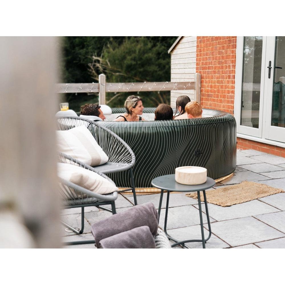 MSPA COMFORT Meteor Round 6 Person Inflatable Hot Tub Spa - Purely Relaxation