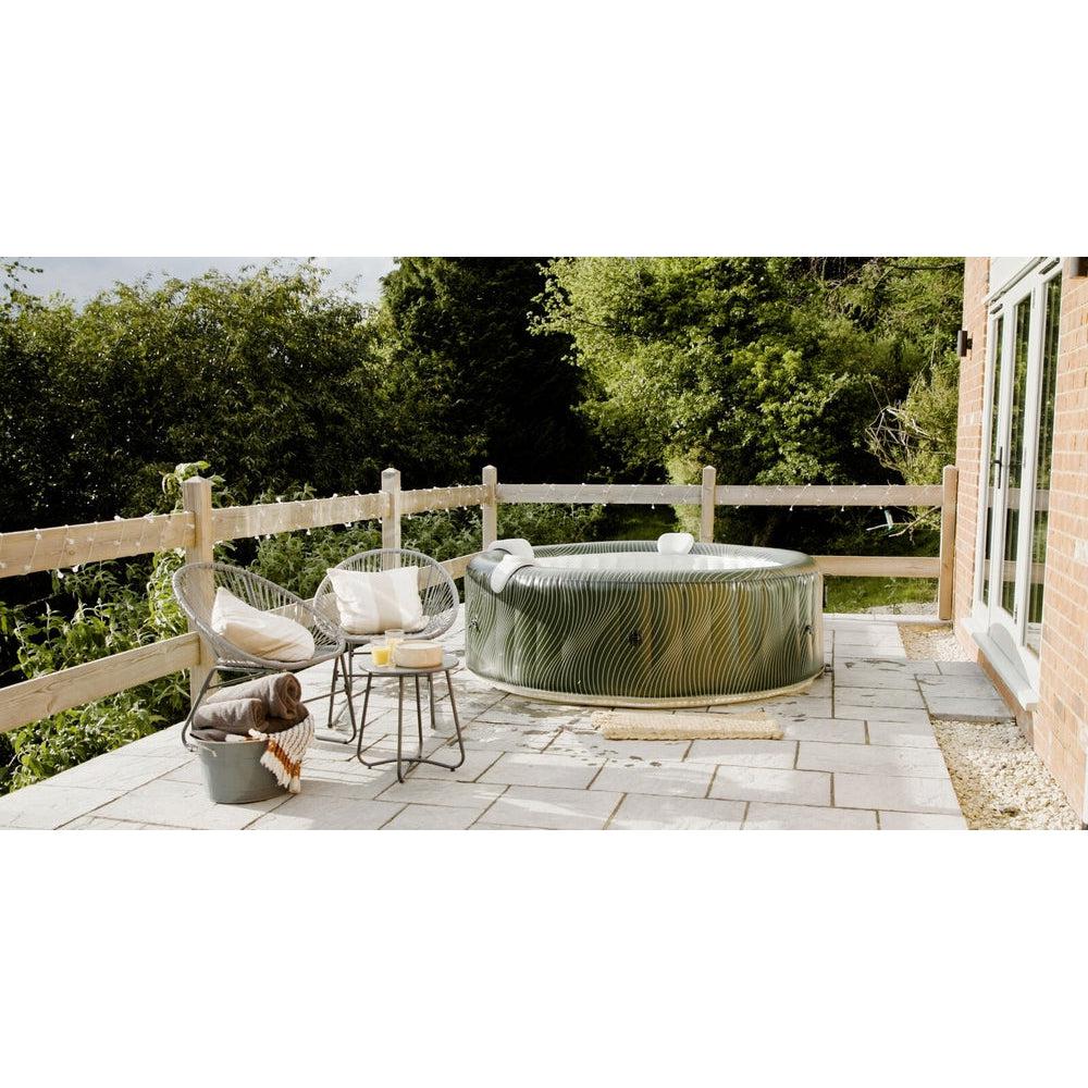 MSPA COMFORT Meteor Round 6 Person Inflatable Hot Tub Spa - Purely Relaxation