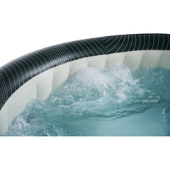 MSPA COMFORT Meteor Round 6 Person Inflatable Hot Tub Spa - Purely Relaxation
