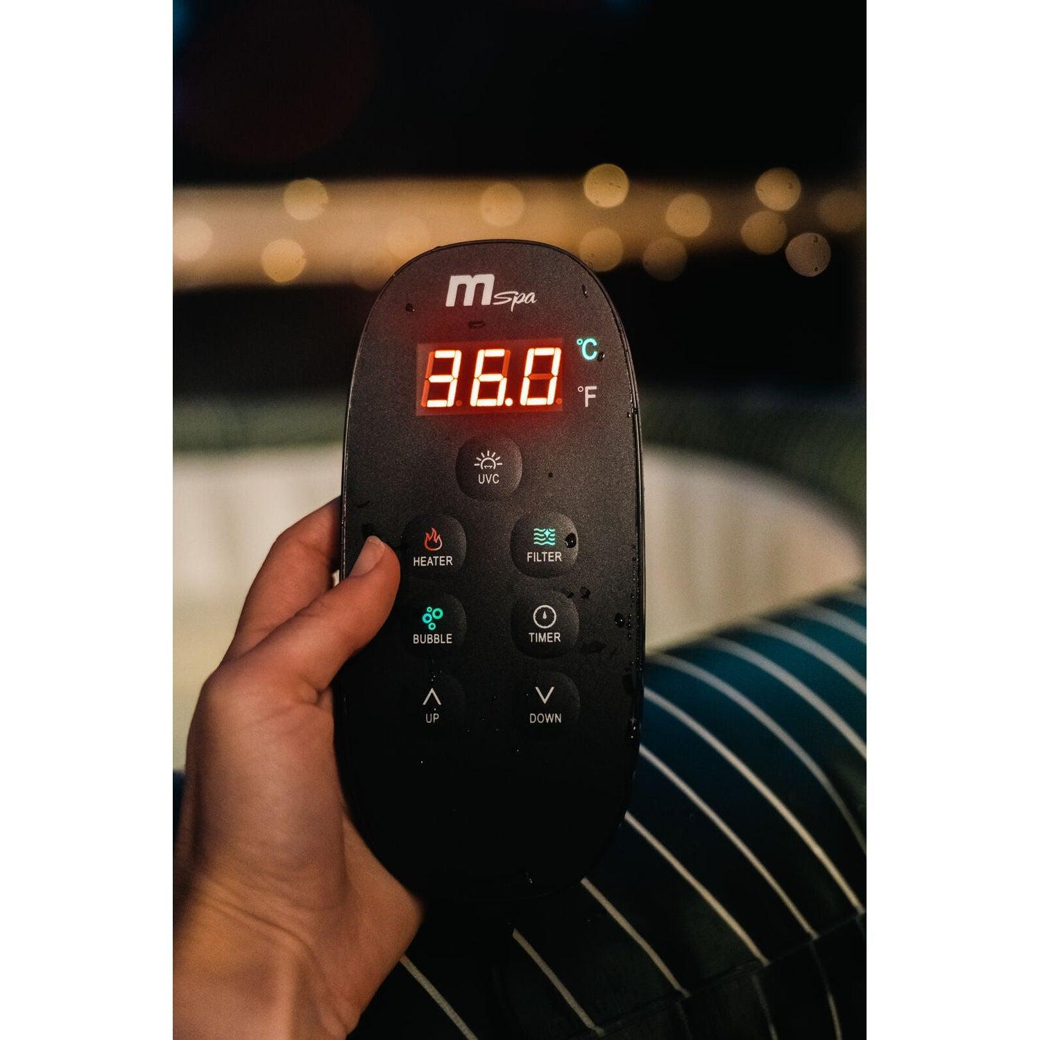 MSPA COMFORT Meteor Round 6 Person Inflatable Hot Tub Spa - Purely Relaxation