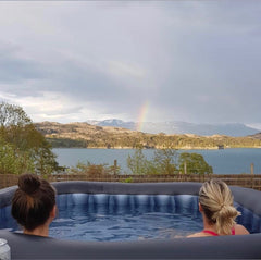 MSPA COMFORT Tekapo 6 Person Square Inflatable Tot Tub Spa - Purely Relaxation