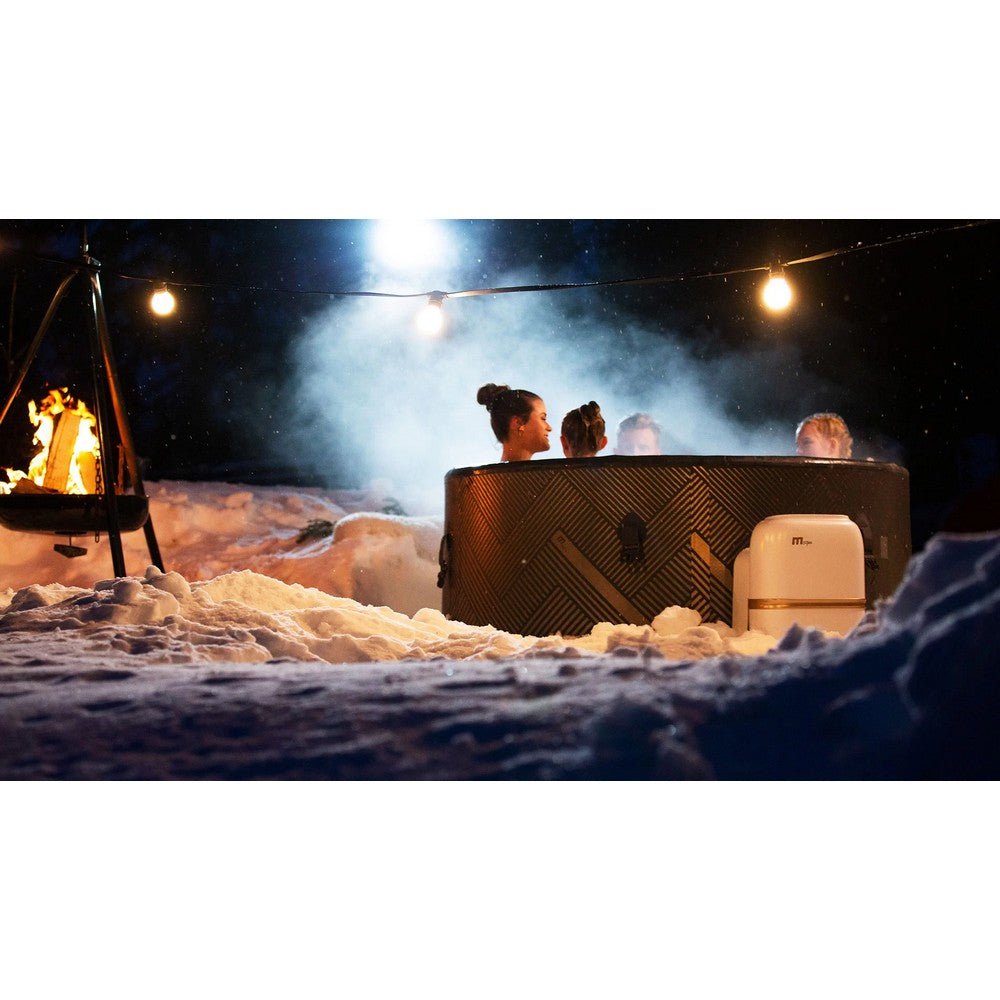 MSPA FRAME Mono Round 6 Person Inflatable Hot Tub Spa - Purely Relaxation