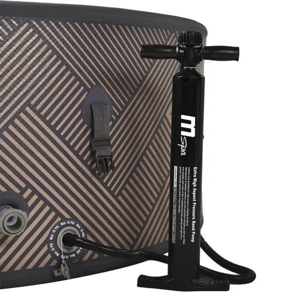 MSPA FRAME Mono Round 6 Person Inflatable Hot Tub Spa - Purely Relaxation