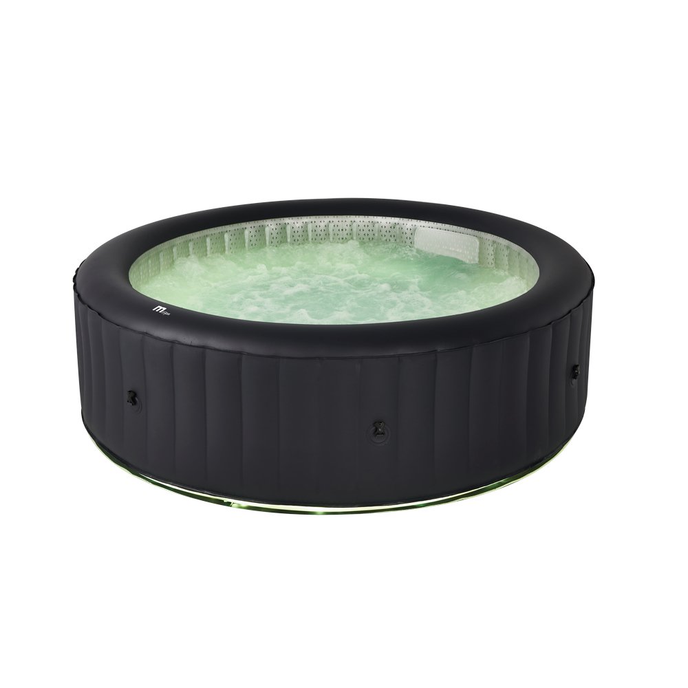 MSPA URBAN Aurora Round 6 Person Inflatable Hot Tub Spa With LED lights - Purely Relaxation