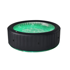 MSPA URBAN Aurora Round 6 Person Inflatable Hot Tub Spa With LED lights - Purely Relaxation