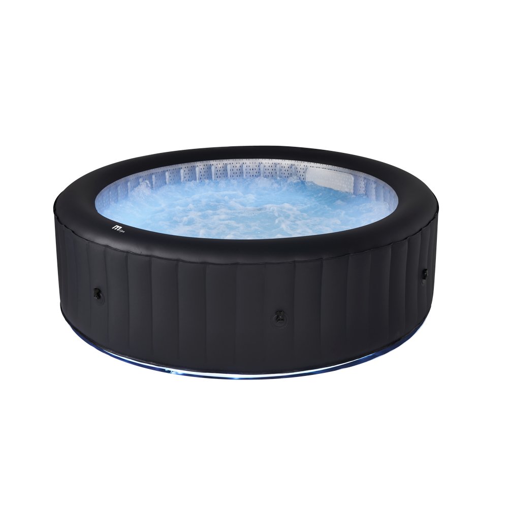 MSPA URBAN Aurora Round 6 Person Inflatable Hot Tub Spa With LED lights - Purely Relaxation