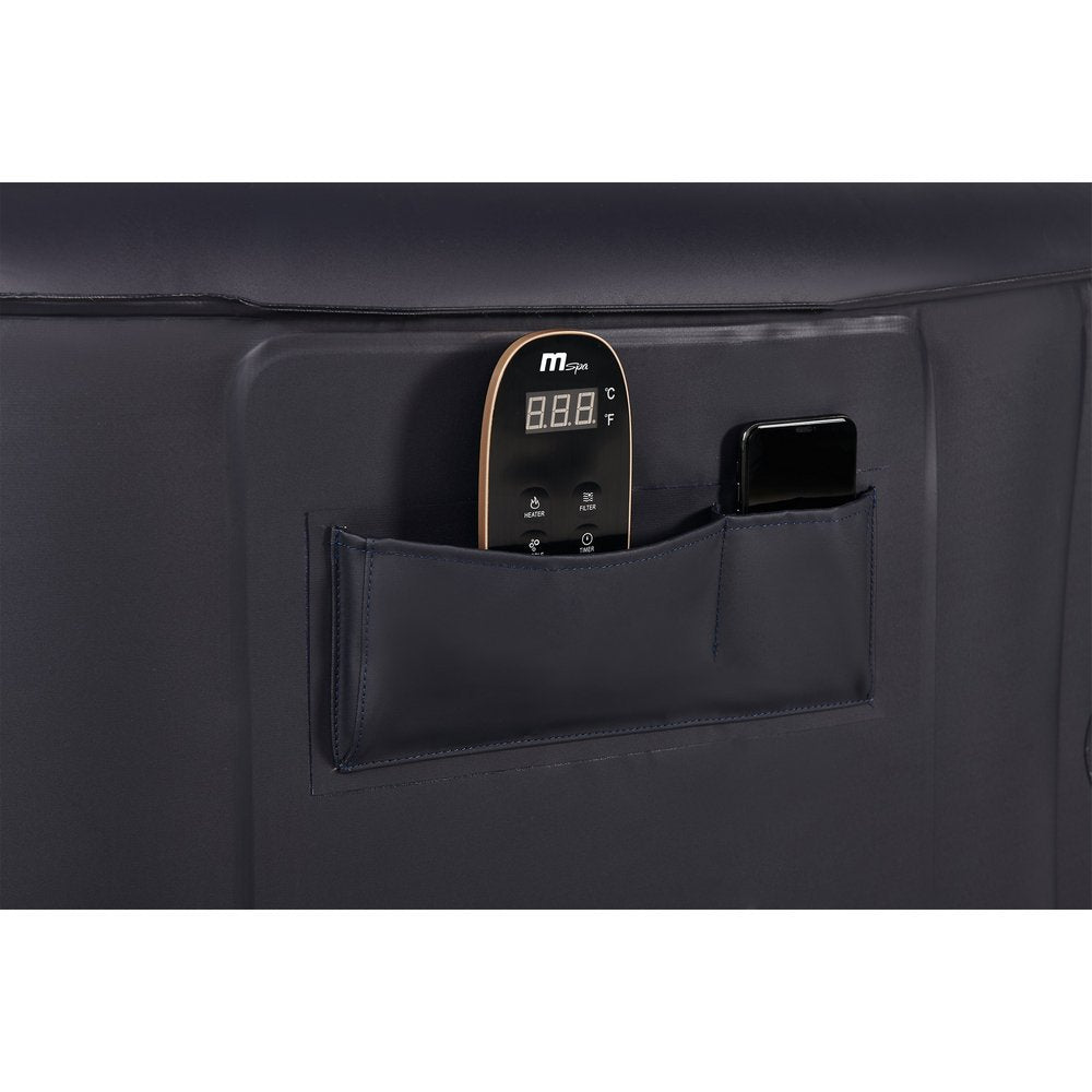 MSPA URBAN Aurora Round 6 Person Inflatable Hot Tub Spa With LED lights - Purely Relaxation