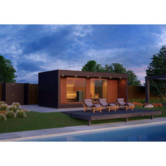 Natura Outdoor Cabin Sauna Kit - Purely Relaxation
