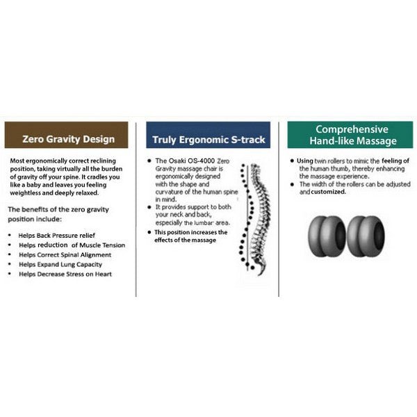 Osaki OS-4000T Massage Chair-Purely Relaxation