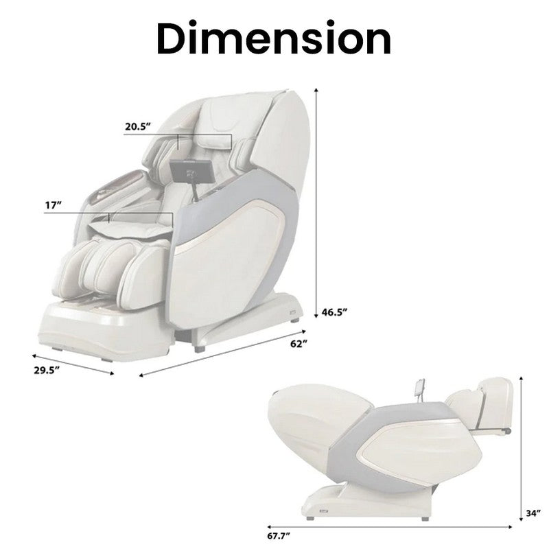 Osaki OS-Pro 4D Emperor Massage Chair-Purely Relaxation