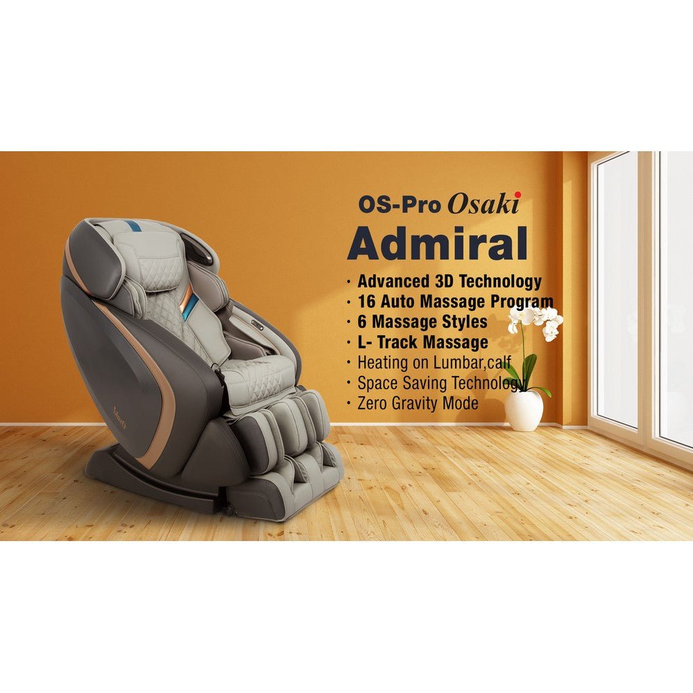 Osaki OS-Pro Admiral II Massage Chair-Purely Relaxation
