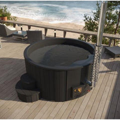 SaunaLife Model S4 Wood Fire Hot Tub - Purely Relaxation