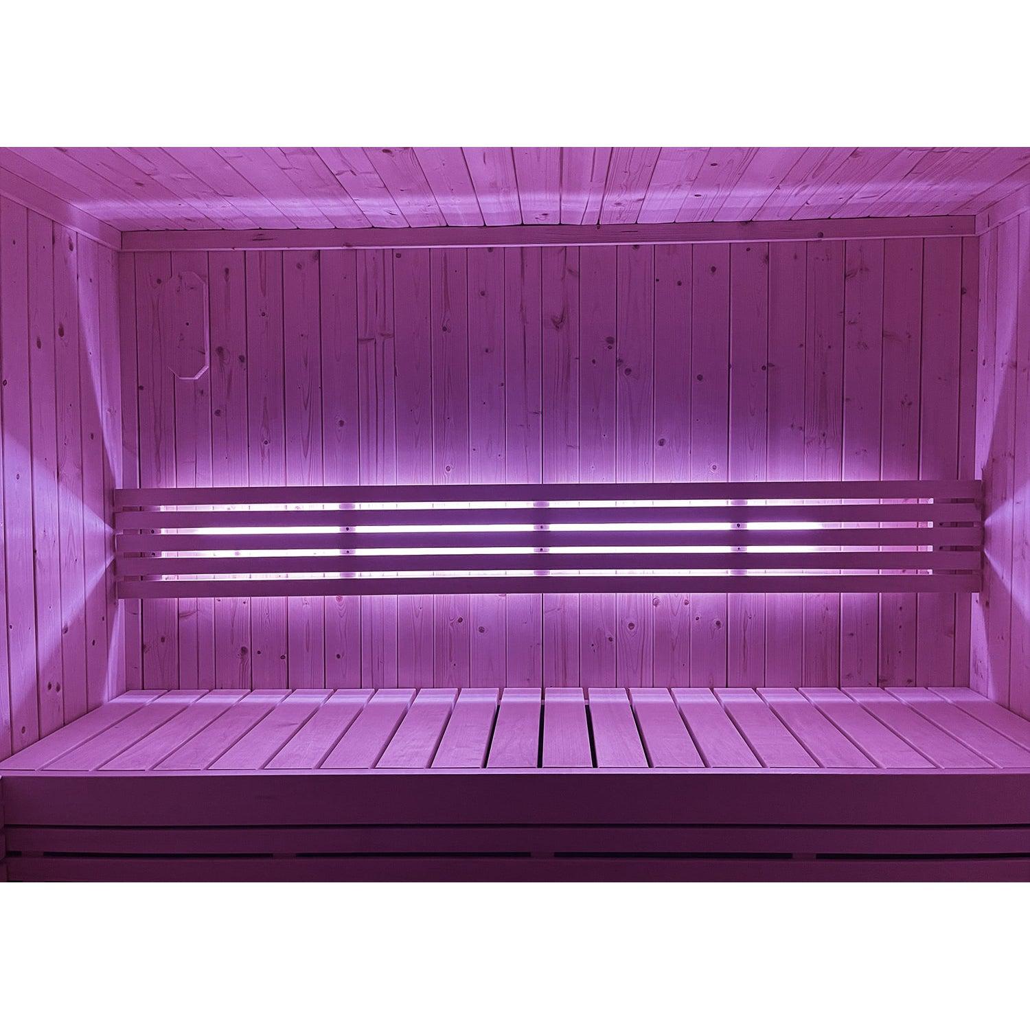 SaunaLife Mood Lighting for Model X6 Sauna - Purely Relaxation