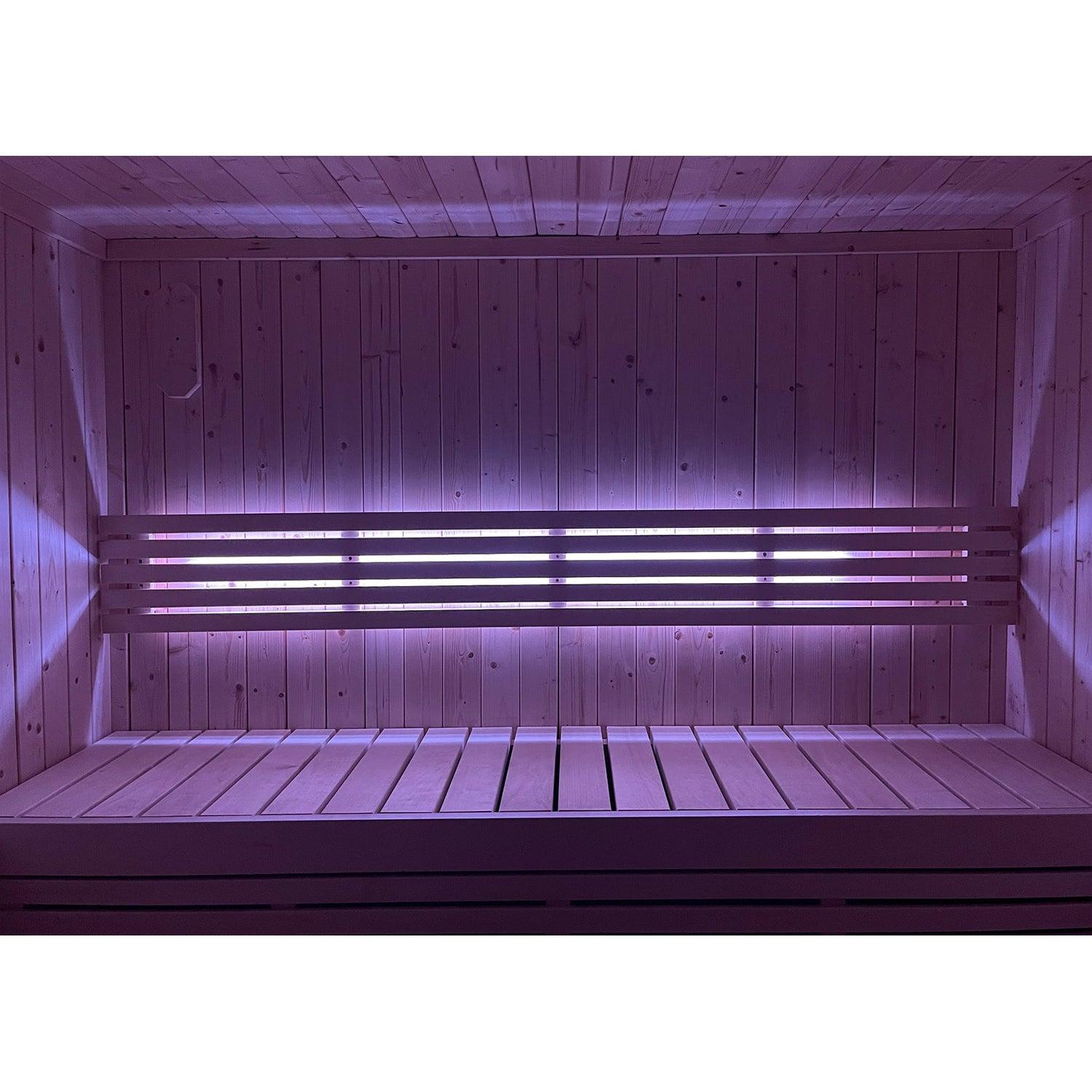 SaunaLife Mood Lighting for Model X6 Sauna - Purely Relaxation