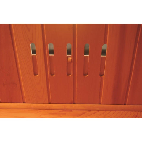 Image of SunRay 3 Person Cedar Savannah Infrared Sauna HL300K - Purely Relaxation