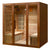 SunRay Roslyn 4 Person Infrared Sauna HL400KS - Purely Relaxation