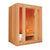 Sunray Southport 3 Person Traditional Steam Sauna HL300SN - Purely Relaxation