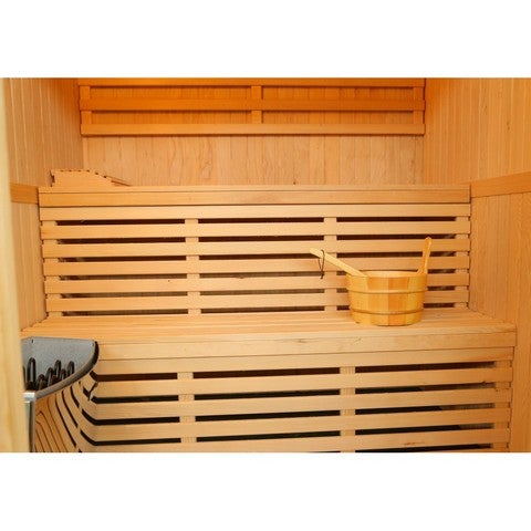 SunRay Tiburon Traditional 4 Person Sauna HL400SN - Purely Relaxation