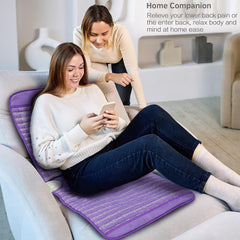 UTK Amethyst Heating Pad, Far Infrared Heating Pad for Back Pain Relief - Purely Relaxation