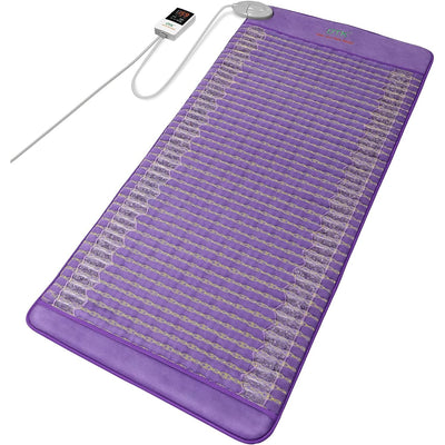 UTK Amethyst Infrared Heating Pad Far Infrared Heat Therapy for Back Pain Relief - Purely Relaxation