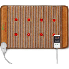 UTK Far Infrared Heating Pads for Back Pain Relief Heat Pad with Full Tourmaline Beads - Purely Relaxation