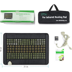 UTK Far Infrared Jade and Tourmaline Heating Pad- Medium Pro - Purely Relaxation