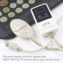 UTK Far Infrared Natural Jade and Tourmaline Heating Pad Small H11S2 - Purely Relaxation