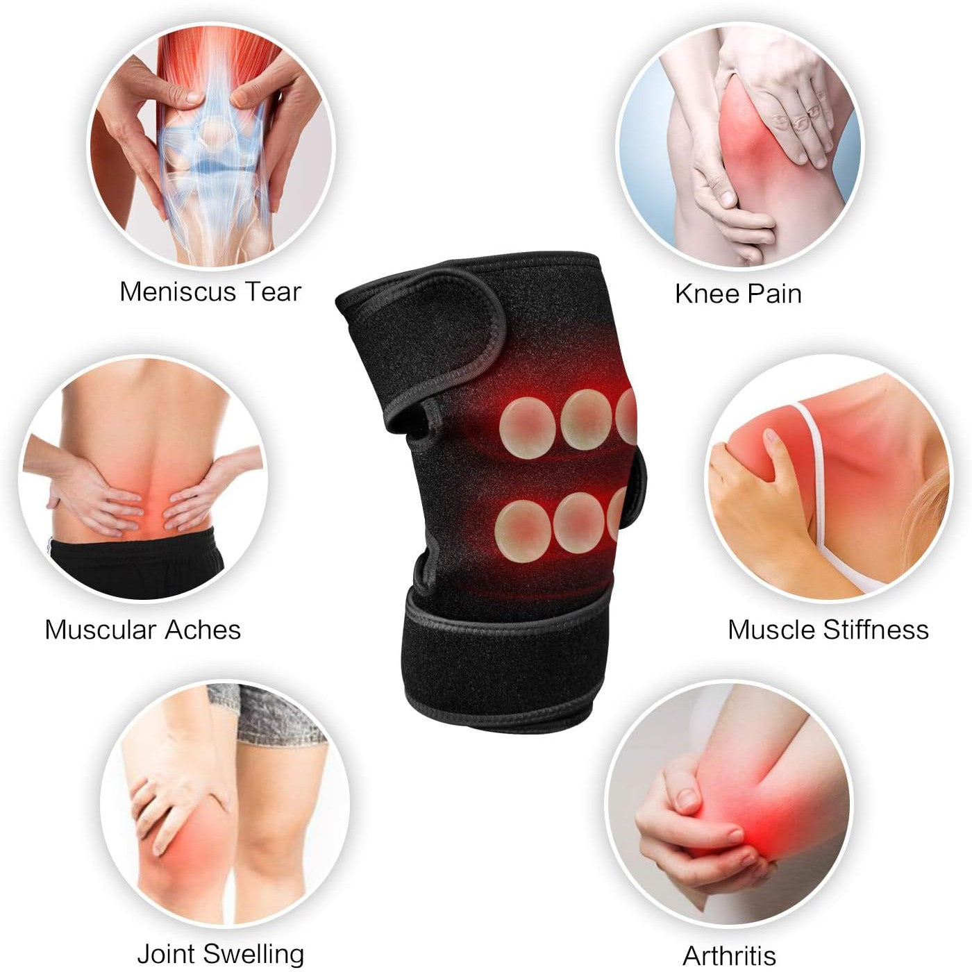 UTK Far Infrared Natural Jade Knee pad - Purely Relaxation