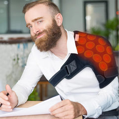 UTK Far Infrared Shoulder Heating Pads Electric Heated Shoulder Wrap - Purely Relaxation