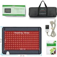 UTK Technology Far Infrared Natural Jade Heating Pad-Medium H11A1 - Purely Relaxation