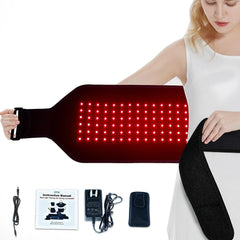 UTK Technology Red Light Therapy Belt for Body Pain Relief 4 in 1 Infrared Light Therapy Flexible Wearable Device M3GY1-01-A - Purely Relaxation