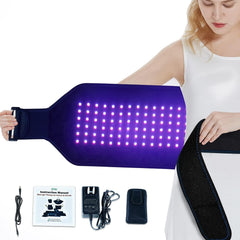 UTK Technology Red Light Therapy Belt for Body Pain Relief 4 in 1 Infrared Light Therapy Flexible Wearable Device M3GY1-01-B - Purely Relaxation